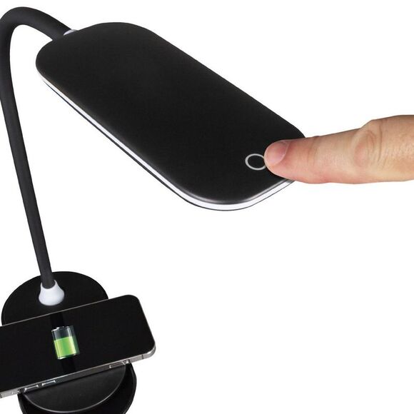 OttLite - Sanitizing Table Lamp Black - OttLite Black - Picture 4 of 7